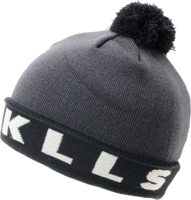 Glamour Kills The Crow Black Pom Beanie