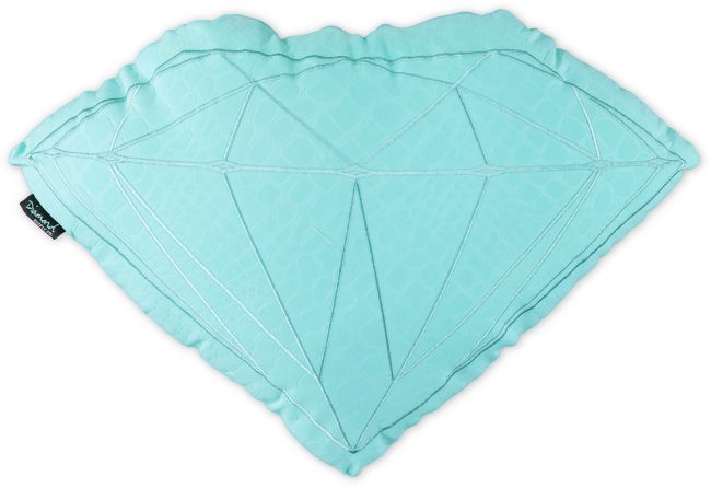 Diamond Supply Brilliant Teal Croc Pillow