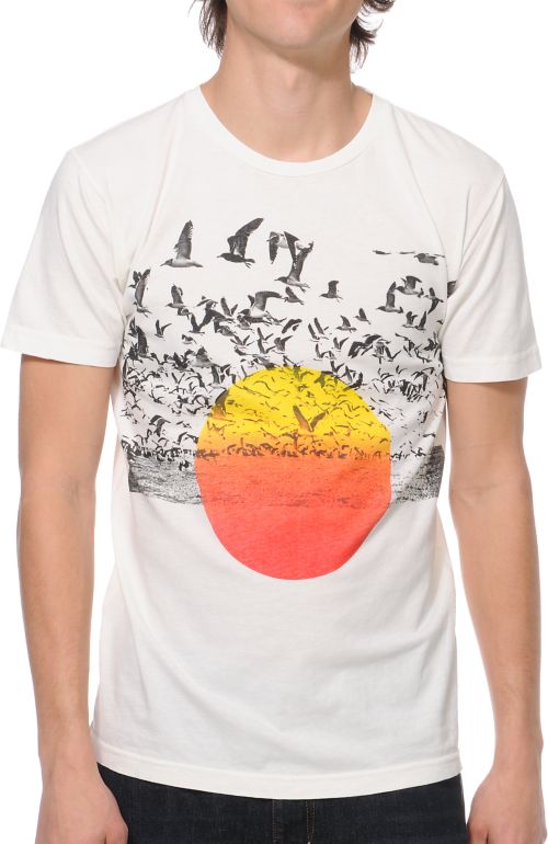 Freedom Artists Sunflock White Tee Shirt