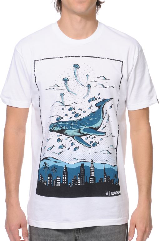 Fyasko Lost City White Tee Shirt
