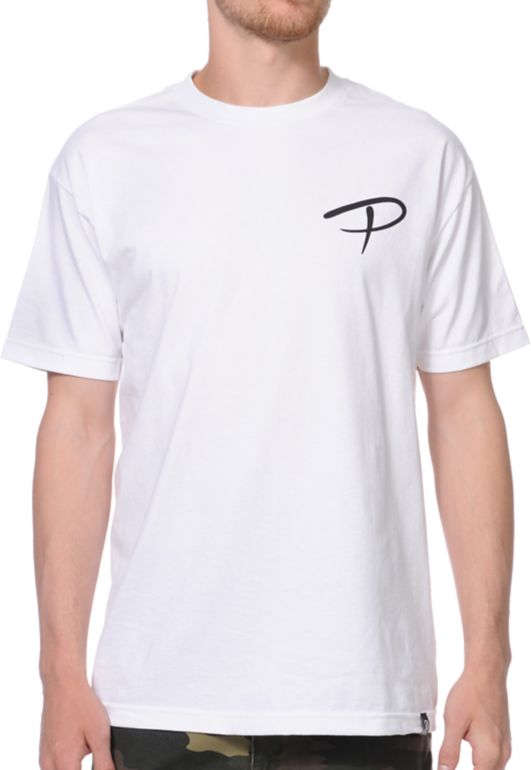 Primitive Nuevo P White Tee Shirt