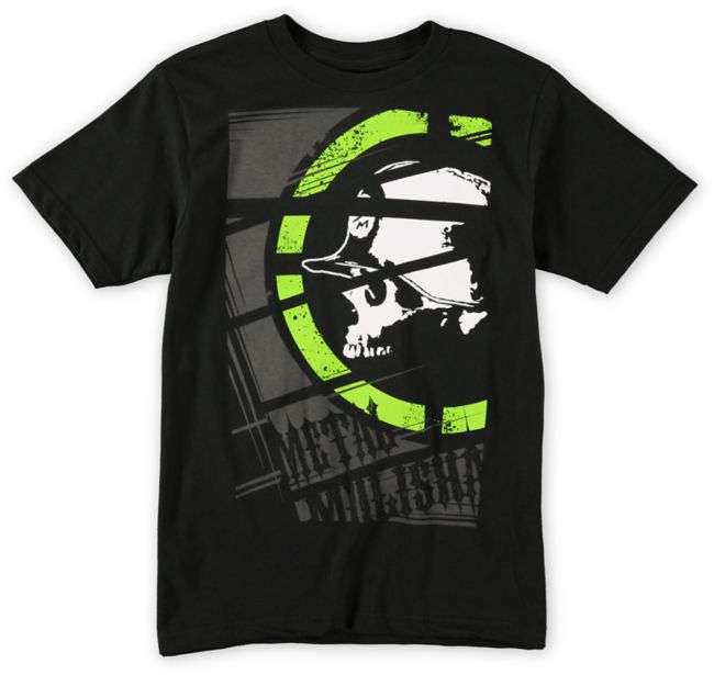Metal Mulisha Boys Cropped Black Tee Shirt