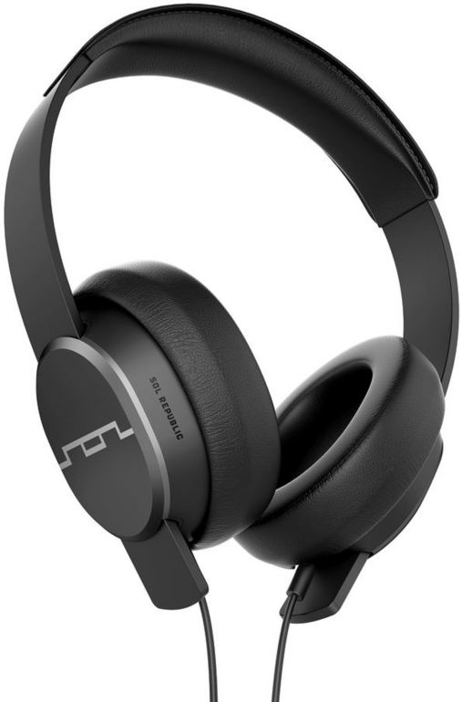 Sol Republic Master Tracks Black Over Ear Headphones