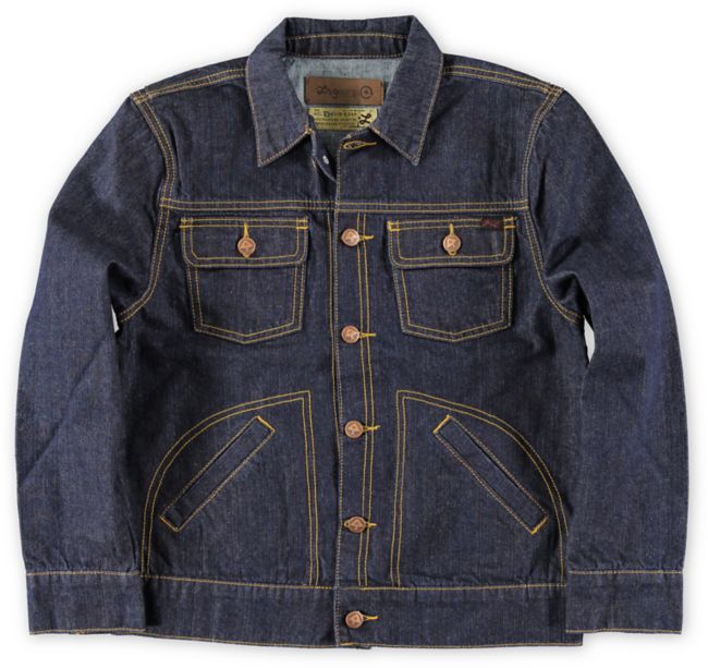 LRG Boys CC Indigo Blue Raw Denim Jacket