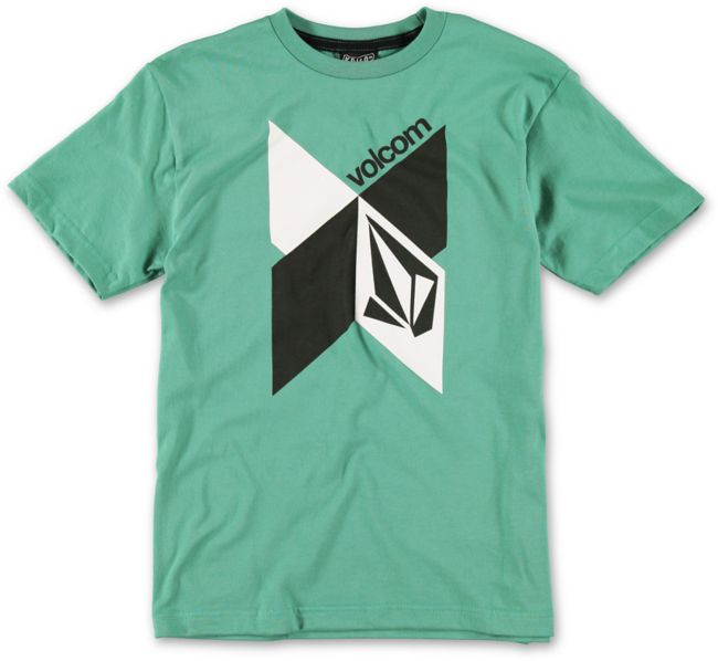 Volcom Boys Anatomize Green Tee Shirt