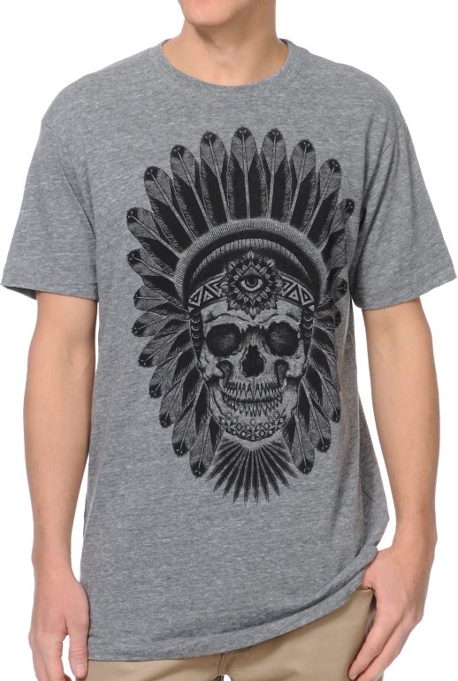 Secret Artist Chief Grey Tee Shirt