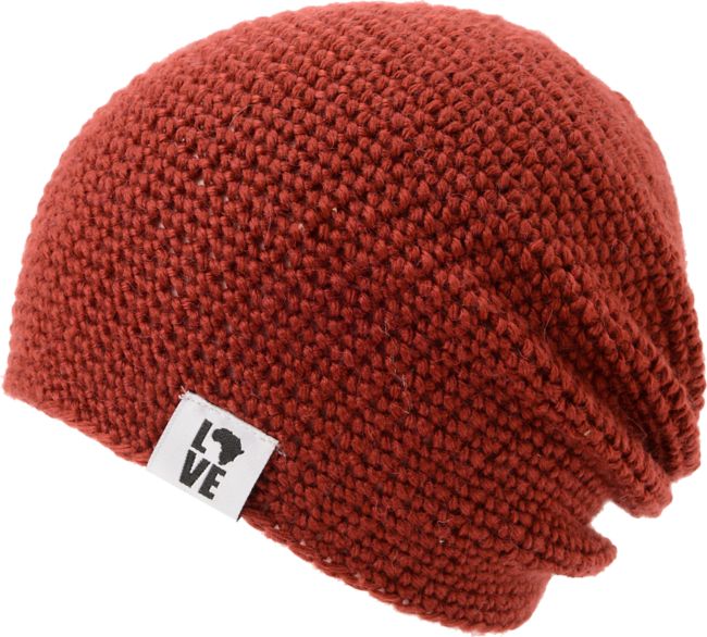 Krochet Kids 5207.5 Maroon Slouchy Beanie
