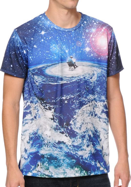 Imaginary Foundation Edge Of The World Sublimated Tee Shirt