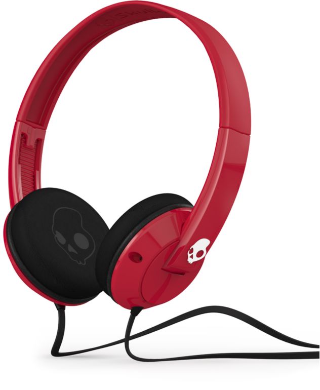 Skullcandy Uprock Red & Black Headphones