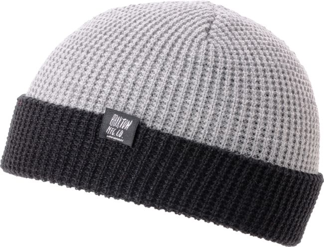Brixton Duncan Grey & Black Cuff Beanie