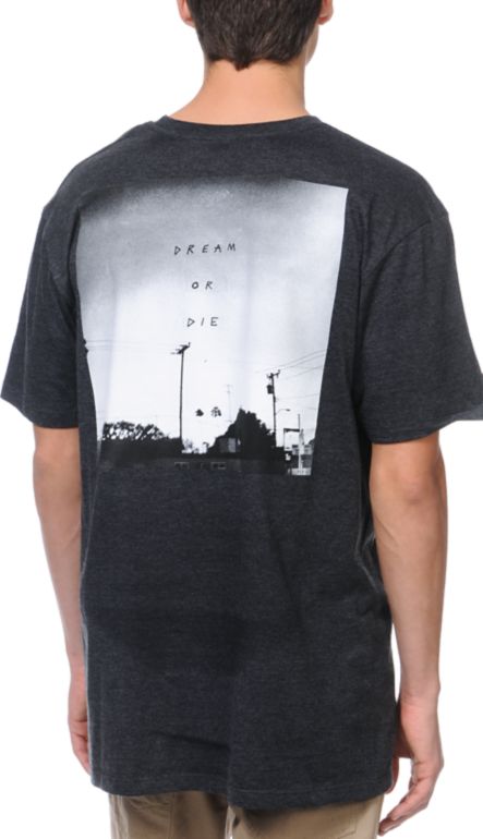 Glamour Kills Dream Or Die Black Tee Shirt