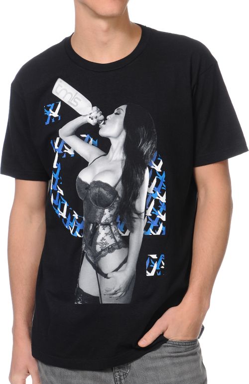 TMLS Loose Off The Goose Black Tee Shirt