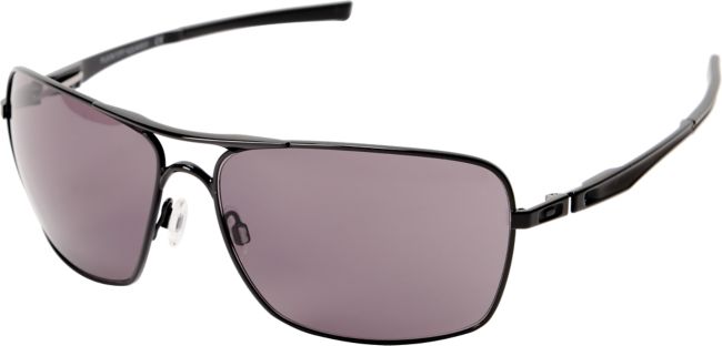 Oakley Plaintiff Squared Black & Grey Sunglasses