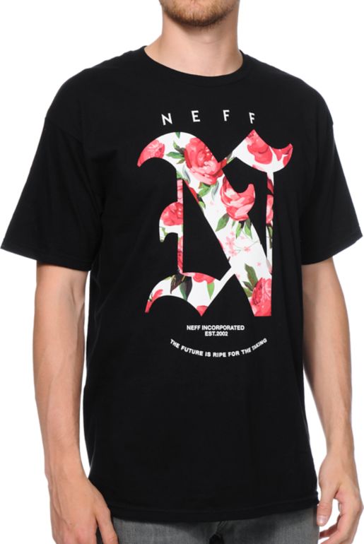 Neff Clean Black Tee Shirt