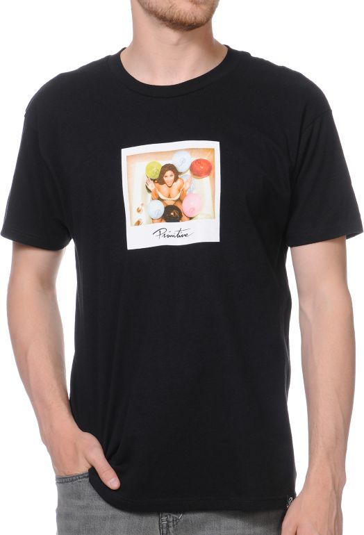 Primitive x Van Styles Claudia Black Tee Shirt