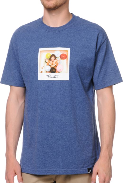 Primitive x Van Styles Claudia Blue Tee Shirt