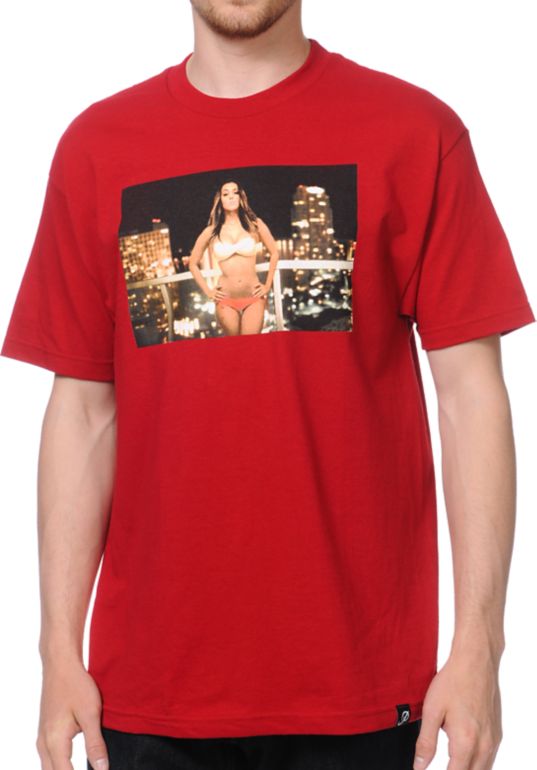 Primitive x Van Styles Iesha Red Tee Shirt
