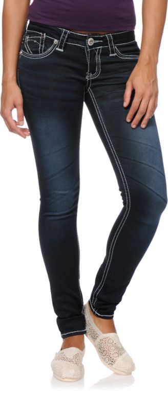 Hydraulic Ultra Deanna Dark Blue Jeggings
