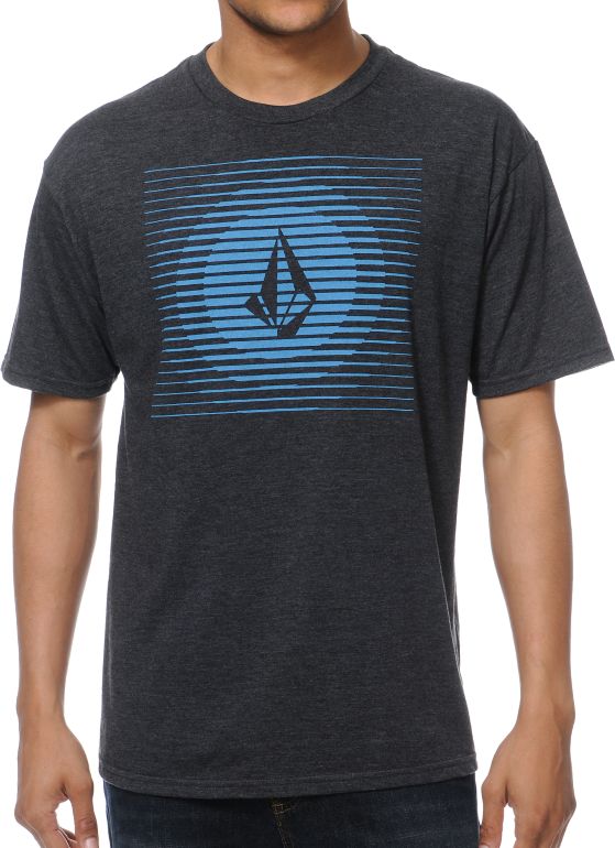 Volcom Opticalli Charcoal Tee Shirt