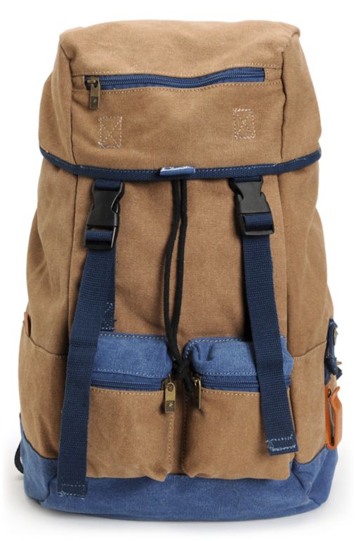 Chuck Originals Field Rucksack Khaki & Denim Backpack