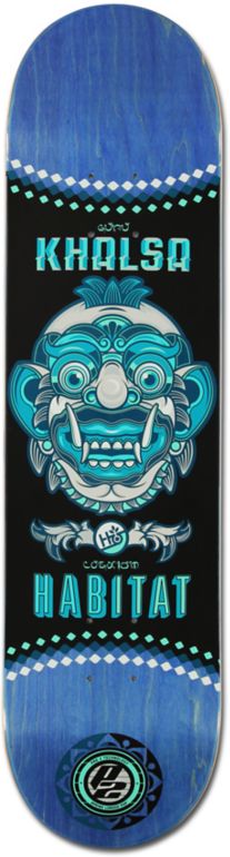 Habitat Khalsa P2 Bali Mask 7.87 Skateboard Deck