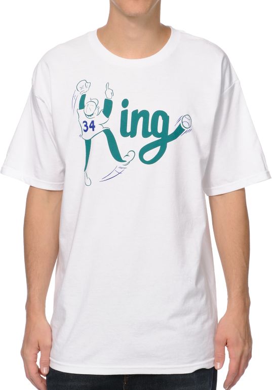 Casual Industrees The King White Tee Shirt