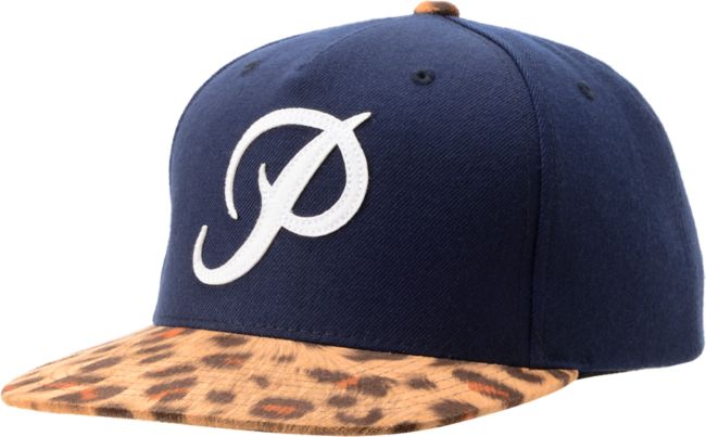 Primitive Classic P Navy & Leopard Starter Snapback