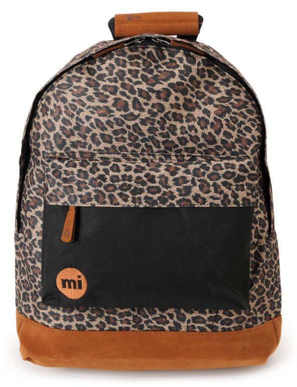 Mi-Pac Leopard & Black Backpack