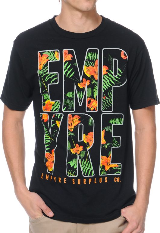 Empyre Poi Black Tee Shirt