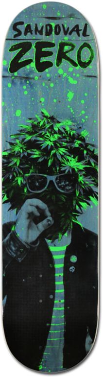 Zero Sandoval Attack 8.25 Skateboard Deck