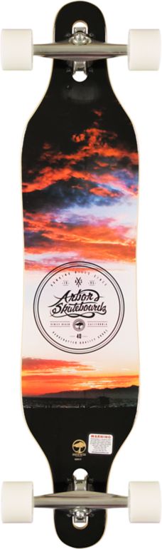 Arbor Axis 40 Drop Through Longboard Complete