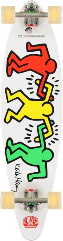 Alien Workshop Haring Link Up 38 Pin Tail Longboard Complete