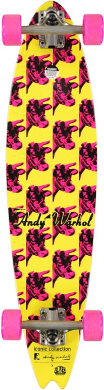 Alien Workshop X Andy Warhol Cow 34.5 Complete Longboard