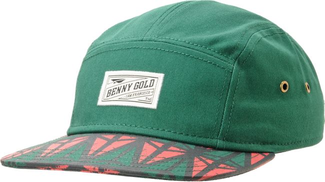 Benny Gold Origins Green 5 Panel Hat