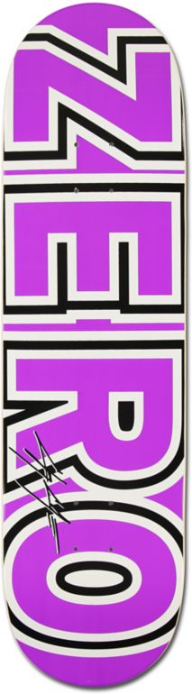 Zero Chris Cole Bold P2 8.5 Skateboard Deck