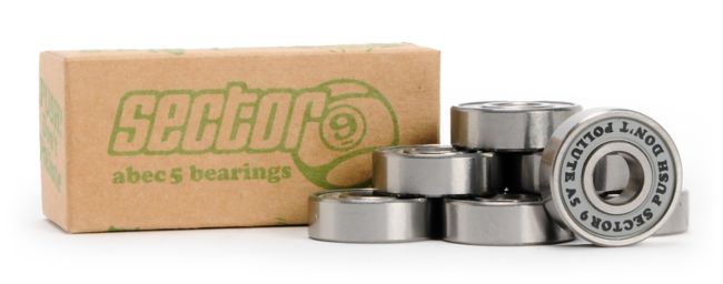 Sector 9 PDP Abec 5 Skateboard Bearings