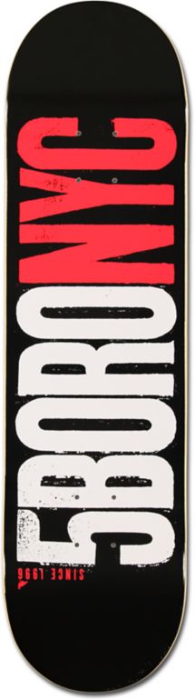 5Boro Letterpress 8.25 Skateboard Deck