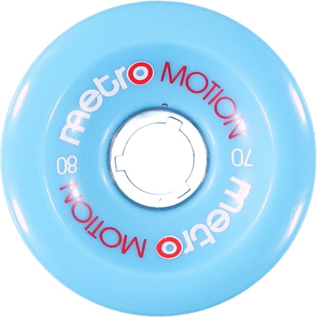 Metro Wheel Company Motion 70mm Light Blue Longboard Wheels