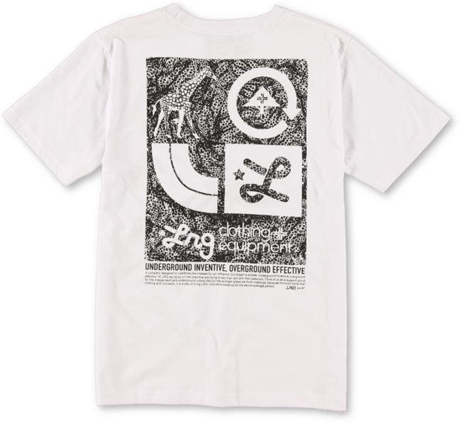 LRG Boys Inventive White Tee Shirt