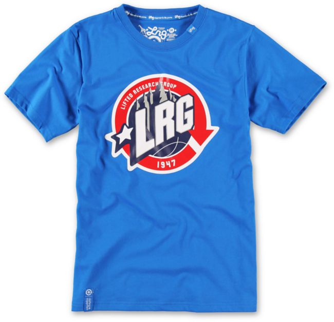 LRG Boys Big Forest Blue Tee Shirt