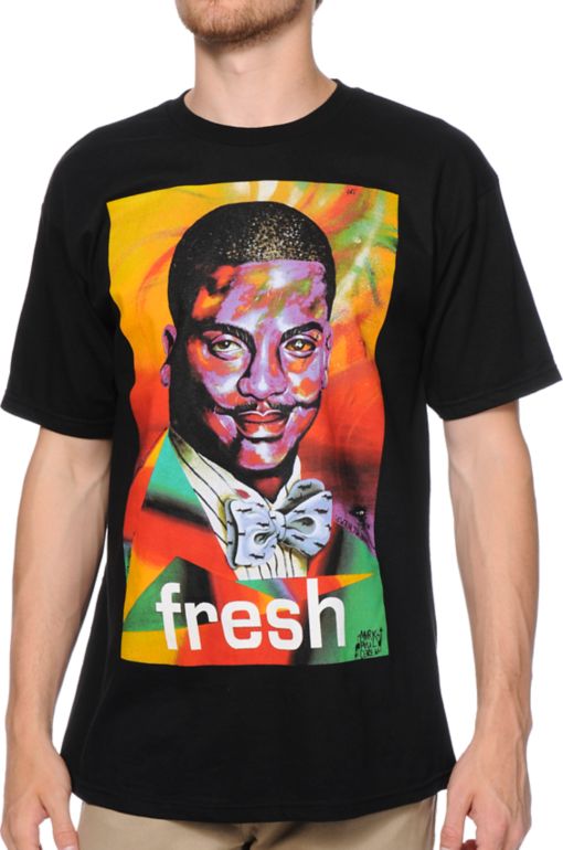 Neff x Mad Steeze Weenlton Black Tee Shirt