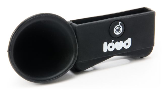 Loud Headphones Black iPhone 4/4s Party Horn Speaker
