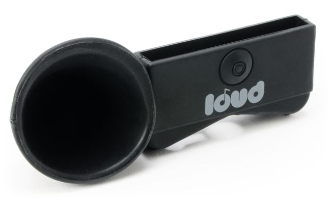 Loud Headphones Black iPhone 5 Party Horn Speaker