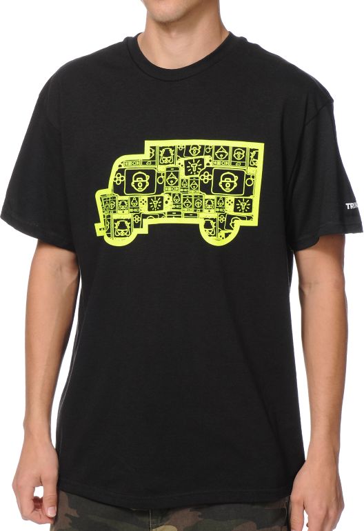Trukfit Filled Truck Black Tee Shirt