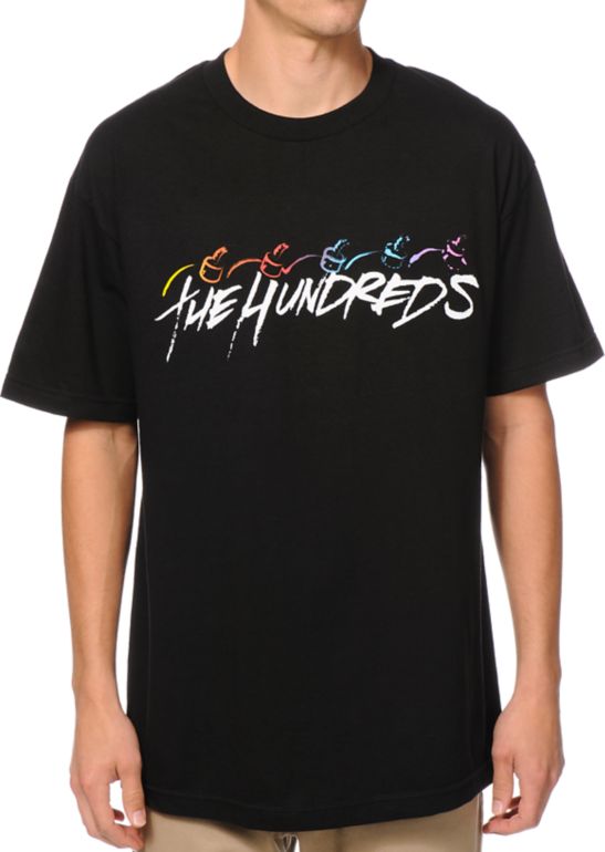 The Hundreds Brushmaker Black Tee Shirt