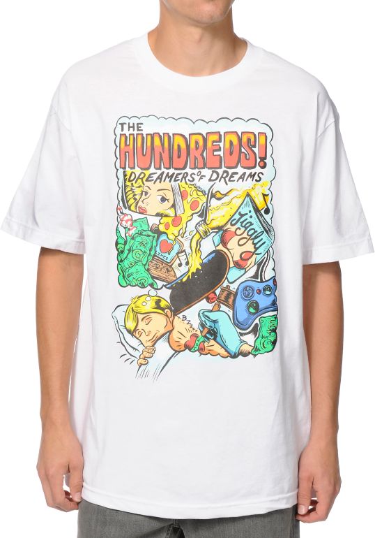 The Hundreds Dreamers White Tee Shirt