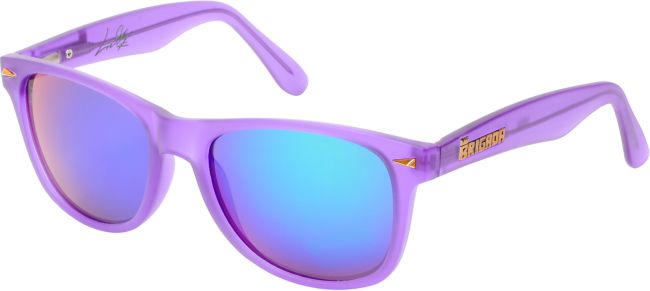 Brigada Lizard King Frost Purple Sunglasses