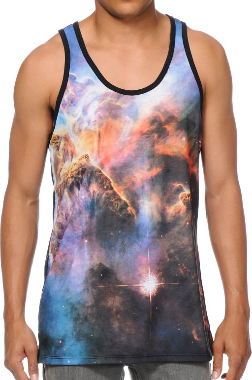 Imaginary Foundation Nebula Sublimated Tank Top