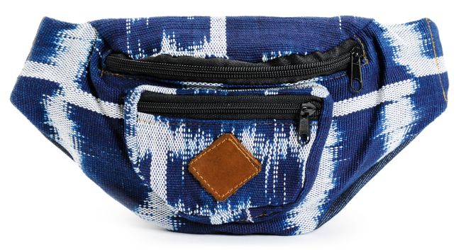 Baja Bags Indigo & White Fanny Pack