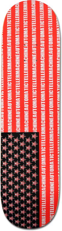 ATM Hell Flag 8.0 Skateboard Deck